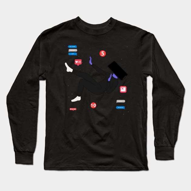 imma need some space Long Sleeve T-Shirt by nicolemauck